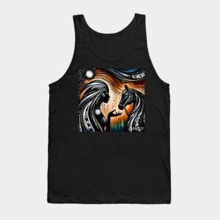 Queen and her horse by Charlotte VanRoss (cvanross ) Tank Top